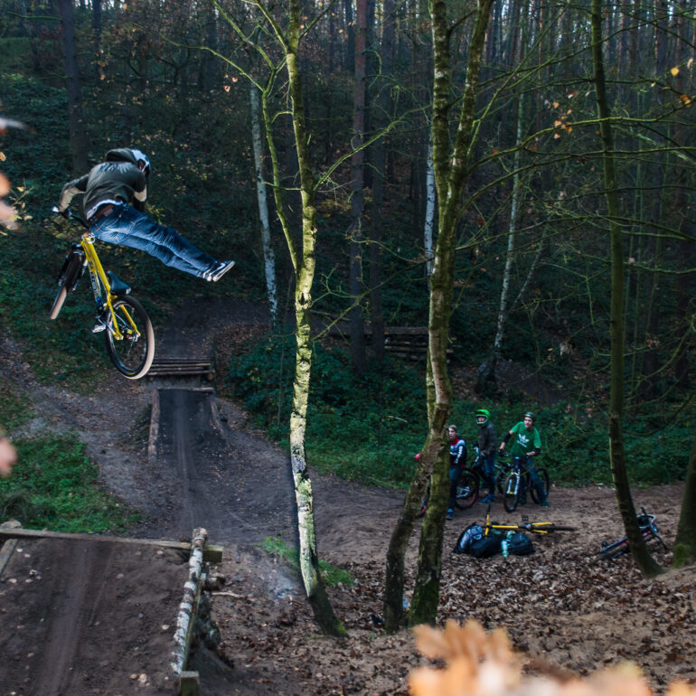 Mountainbiken in Hamburg