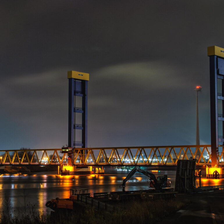 Kattwykbrücke in Hamburg