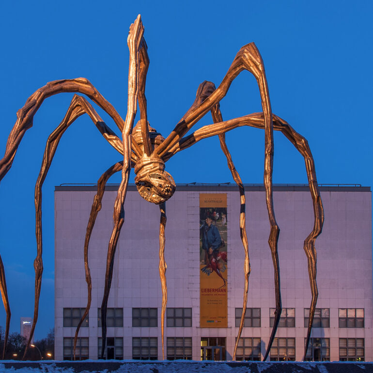 Louise Bourgeois - Maman vor der Galerie der Gegenwart in Hamburg