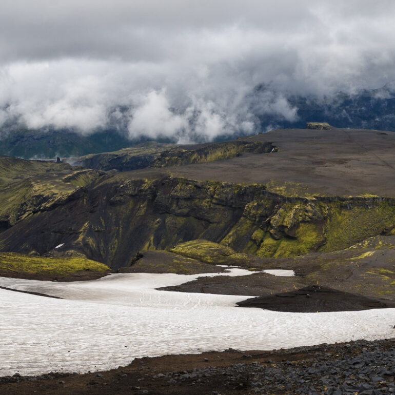 Morinsheiði Plateau Thörsmörk Fimmördurhals