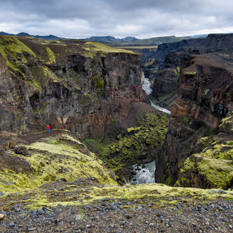 The Markarfljótsgljúfur in Iceland - Laugavegur Trekking