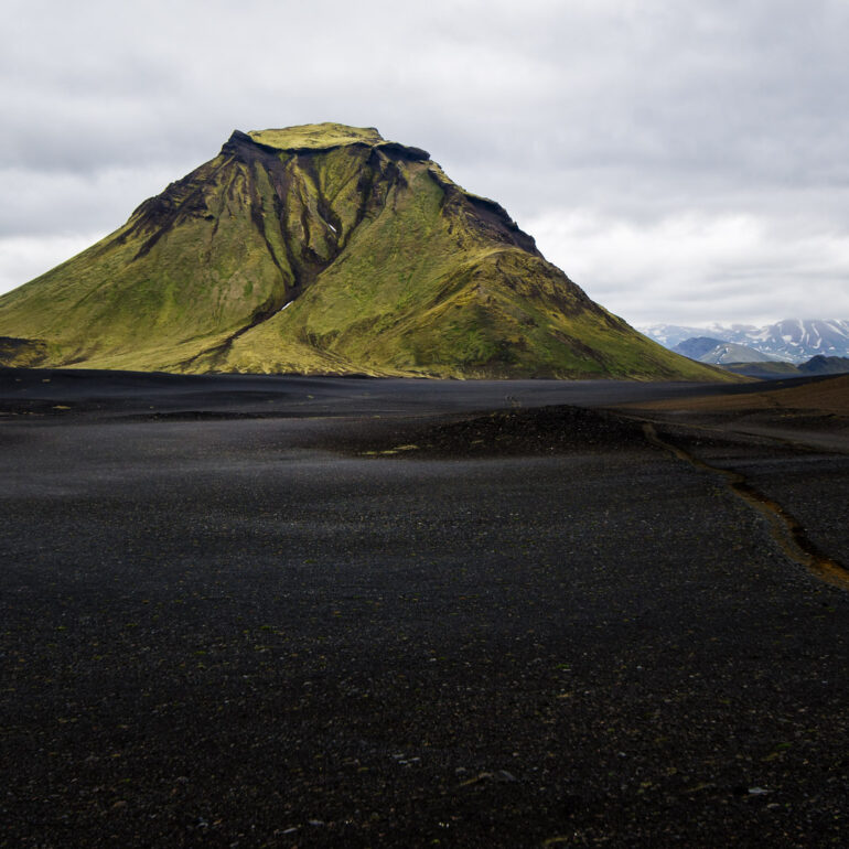 Hattafell Island at Laugavegur Trek Island