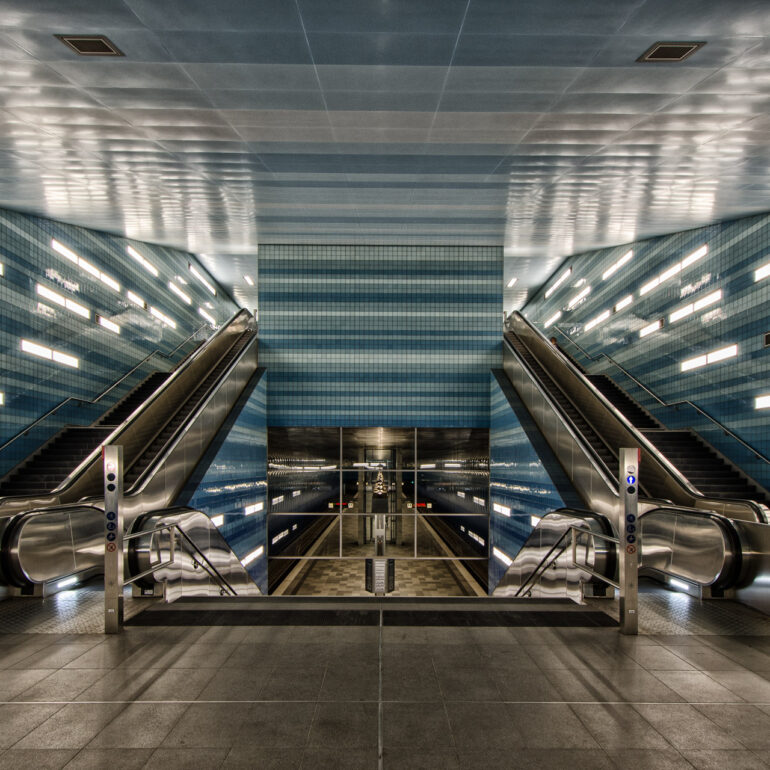 U-Bahn Überseequartier in Hamburg