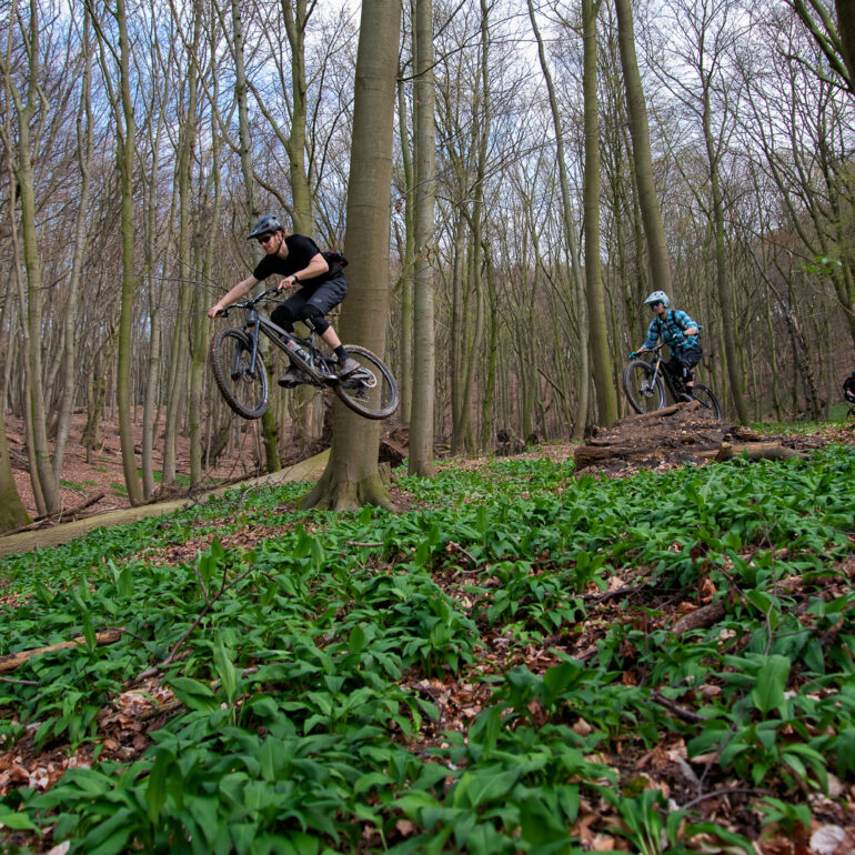 Mountainbiken im Deister - Trail Verpoorten