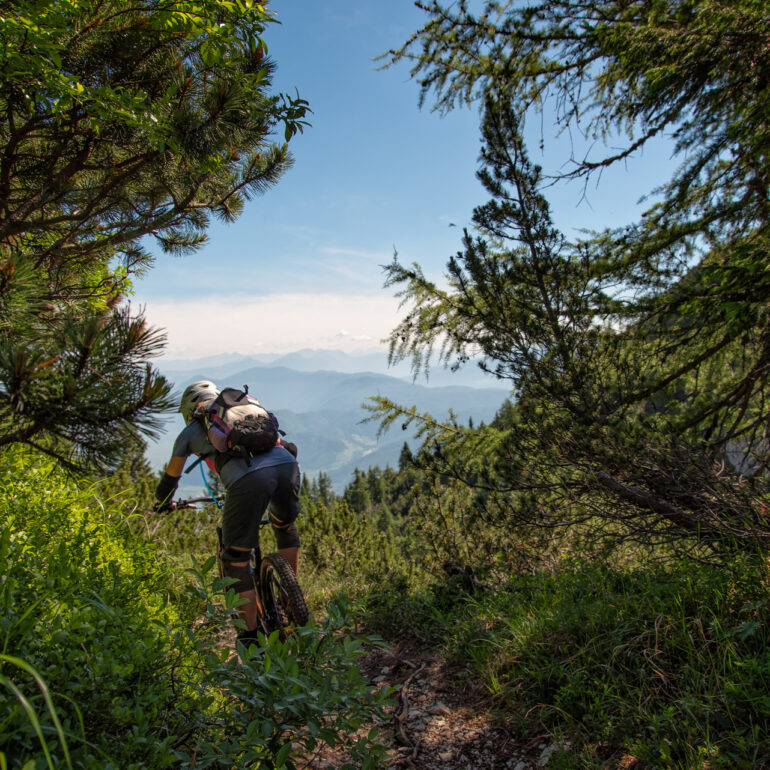 Bus Del Giaz Trail 808 Mountainbiken Paganella