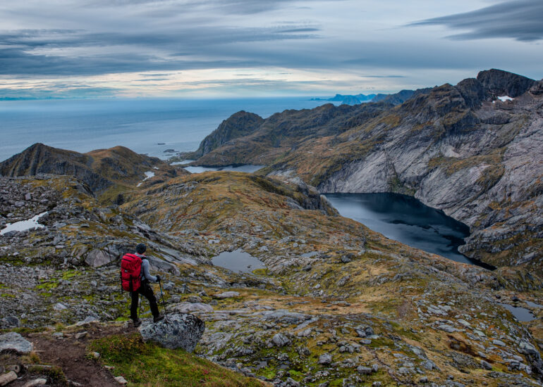 Lofoten - Wanderung auf den Munken 8 munken