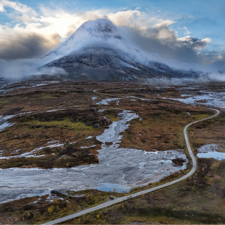 Gjerdalen Northern Norway Sunrise Landscape